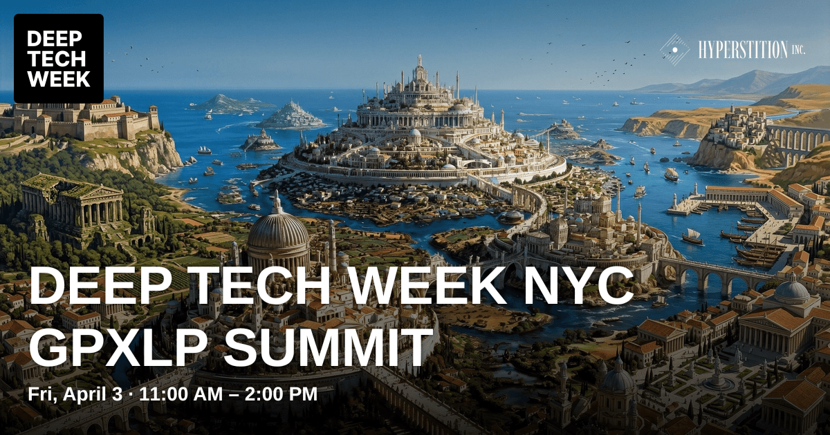 Deep Tech Week NYC GPxLP Summit | Deep Tech Week