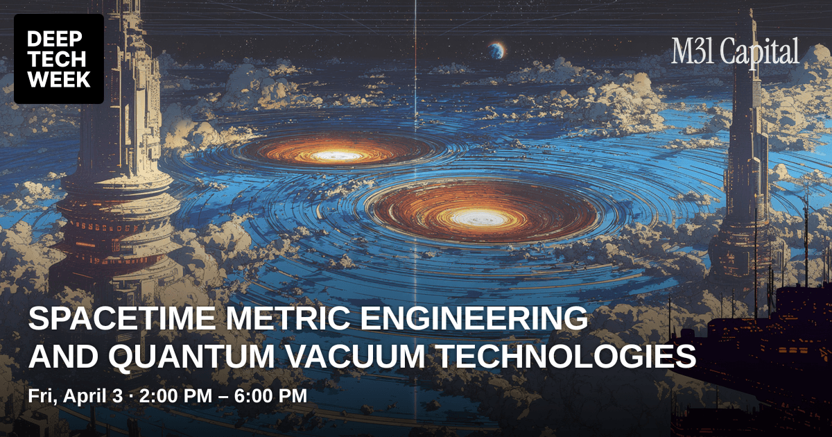 Spacetime Metric Engineering and Quantum Vacuum Technologies | Deep ...