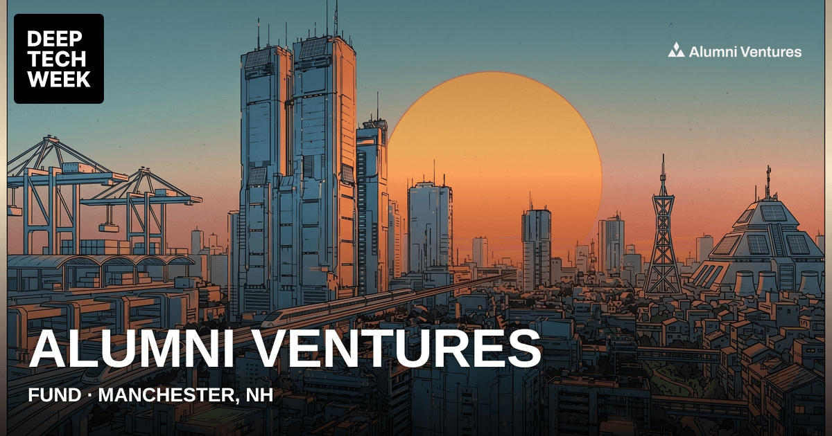 Alumni Ventures | Deep Tech Week
