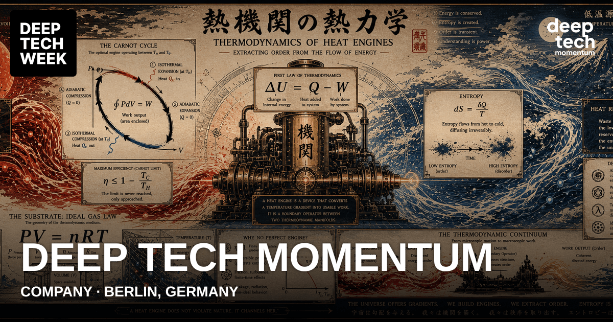Deep Tech Momentum | Deep Tech Week