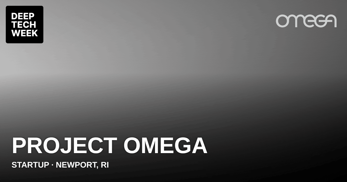 Project Omega | Deep Tech Week