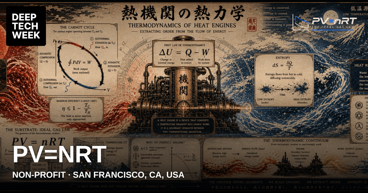 PV=nRT | Deep Tech Week