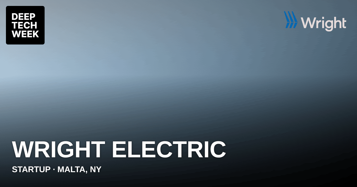 Wright Electric | Deep Tech Week